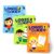 Xuoent Toddler Educational Matching Game for Ages 3+, Logic Puzzle Flash Cards with Key Toy, Preschool Montessori Learning Activity for Brain Development & Fine Motor Skills(Level 1+2+3)