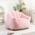 XUOXFUTZIG Bean Bag Chair for Adults – Bean Bag Sofa Lounge Seating with Armrests – Lazy Couch Living Room Chair Lounge, Pink