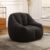 XUOXFUTZIG Bean Bag Chair for Adults – Tufted Bean Bag Sofa Lounge Seating with Armrests – Lazy Couch Living Room Chair, Gray
