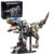 XWJMJH 1268 Pieces of Creative Series Technology, Jurassic Mechanical Dinosaur Building Blocks, Tyrannosaurus rex Animal Display Rack Models, Adult Assembled Toys, Birthday Gifts