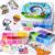 XXL Fuse Beads kit, Melty Melting Beads for Kids Crafts | Iron for Kids kit – Fuse pegboards. Compatible Bulk beados Storage – 22000pcs 5mm