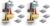 xympo Floating Invisible Bookshelf Wall Mounted (Set of 4) – Aluminum – Turn Books into Floating Shelves (Pack of 2)