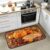 XZXFSYJH Thanksgiving Kitchen Rugs Kitchen Mats Non Slip Floor Mat