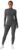 Y2k Style Workout Set Crop Top Zip Up Long Sleeve High Waist Casual Tracksuit Two Piece Sets for Women (Grey,s)