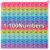 Yadishen Multiplication Table Hundred Board Math Game P0PP Toy, Exercise Children’s Logical Thinking,Pop Fidget Toys, Fidget Game Math Manipulatives Kindergarten [1-100 Number Table]