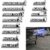 YadklDrnE Magnetic Tool Box Labels, 12 PCS 3D Raised Drawer Tags