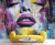 YAHLIGU Graffiti Mural, Woman Face Wallpaper, Modern Pop Art Extra Large Wall Murals for Bedroom Living Room Wallpaper, 169″x118″ (Not Peel n’ Stick)