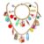 YAHPERN Teacher Necklace Earrings Bracelet for Women, Teacher Accessories, Cute Pencil Book Charms Bracelet Choker Necklace Earrings Appreciation Gifts Back To School Jewelry