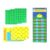 Yajuyi Daily Math Calendar Educational Pocket Chart Math Activities Hanging Bag