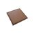 Yajuyi Floor Mat Square Bedroom Bedside Tatami Living Room Rug Carpet Polyester Woven with Neat Edges and Comfortable Thickness Resistant and Anti, Red Brown
