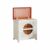 Yajuyi Kids Storage Container Toy Organizer Bin Chest Box With Flip Lid And Wheels Foldable Polypropylene For Space Saving Storage suitable for bedroom playroom nursery, Translucent Tea Orange
