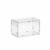 Yajuyi Transparent Storage Cart Acrylic Rolling Organizer with Multi-Layer Side Table Rack for Easy Mobility Suitable for Living Room Bedroom Office