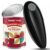 yakbins Electric Can Opener, One-Touch Automatic Smooth Edge Can Opener, Hands-Free Kitchen Gadget for Seniors, Arthritis and Weak Hands, Black