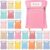 Yakydesign 24 Pcs Chair Pockets for Classroom 17×20 Inch Classrooms Seat Sacks with Name Tag Classroom Chair Pocket Storage for Keeping Student Books School Table Organized(Pastel)