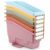 Yakydesign Classroom Book Bins Set of 6 Versatile Storage Organizers Sturdy Magazine and Binder Holders for Classroom Teachers School Supplies Library Organization（Groovy）