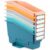 Yakydesign Classroom Book Bins Set of 6 Versatile Storage Organizers Sturdy Magazine and Binder Holders for Classroom Teachers School Supplies Library Organization（Boho）