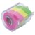 Yamato Memoc Roll Tape, Self-Stick Memo Paper Tape, with Tape Dispenser, 15mm x 10m, 3-Color Set, Rose, Lemon & Lime, 1 ea. (RK-15CH-B)