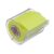 Yamato Memoc Roll Tape, Self-Stick Memo Paper Tape, with Tape Dispenser, 50mm x 10m, Lemon, 1 ea. (RK-50CH-LE)