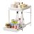 YAMAZAKI Home Tower Under-Sink Rack with Pull-Out Shelf, Versatile Kitchen Cabinet Storage Drawers, 2 Tiers, Sturdy Organization System – Steel