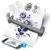 yanxio Portable Printer Wireless for Travel, Grey
