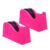Yardenfun 2pcs Desktop Tape Dispenser Cutter with Non-Skid Weighted Base and 1″/3″ Core for Precise Cutting Performance, Accommodates Small and Large Rolls, for Workplace and Desk Work