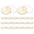 Yardenfun 30pcs Nutrient Agar Petri Plates for Laboratory Use, 2.8×0.4 Inch Sterile Plastic Agar Dishes, Compact and Convenient for Mushroom Testing and Student Science Project Preparation