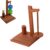 Yarn Holder for Crocheting, Crochet Yarn Holder, Wooden Crochet Yarn Holder, Yarn Spinner Gifts, for Crocheting Knitting Lovers Beginners