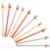 YARNOW 10 Pcs Creative Cute Squirrel Gel Ink Pen for Daily Use and School, Practical Plastic Ballpoint Pen with Beautiful Appearance, Not Easy to Wear and Tear, Stationery