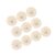 YARNOW 10pcs DIY Unfinished Wooden Spinning Tops, Classic Petal Shape Woodcrafts to Foster Creativity and Painting, for Fun DIY Projects