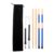 YARNOW 1 Set Drumsticks Kit: 5A Maple Wood Drum Sticks & Metal Wire Brushes – Portable Mallets and Brushes with Storage Bag for Drumsticks Practice Percussion Accessories