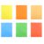 YARNOW 6pcs Colorful Paper File Folder A4 with 2 Pockets Multifunction Document Organizer for Office, School, Class Handouts, and Receipts, Writable Surface Paper Folder