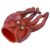 YARNOW Creative Lifelike Octopus Hand Puppet Made of Sturdy PVC Material with Open or Close Mouth Feature for Role Play, Suitable for Pair Work and Group Work Activities