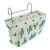 YARNOW Storage Bag with Hook Cotton Linen Iron Hanging Organizer