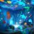 YAUNJI Dynamic Rotating LED Projector Light, 2026 New 360° Rotating Ocean Wave Night for Cozy Room Decor, Multi-Angle Projection Base Ceiling Projector Night Light for Adults Bedroom Home (AA)