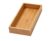 YBM Home Bamboo Drawer Organizer Storage Box for Kitchen Drawer, Junk Drawer, Office, Bedroom, Children Room, Craft, Sewing, and Bathroom, 6x12x2 inch