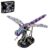 YB YIBO Mechanical Dragonfly Building with Light, Compatible with Lego for Adults, Insect Animal World Model & Display Stand, Home or Office Décor (866PCS)
