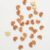 Ycauty 100 Pieces Wood Sprinkle Decoration Set with Love Hearts for Romantic Weddings and Parties, Premium Wood Colour (Also I/I Make)