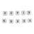 Ycauty 16mm Number Dice, Durable Educational Set for Classroom Education, 20 Pieces Board Game Dice for Grade Lesson (#2)