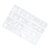 Ycauty 8-Piece Hollow Painting Template for Craft Projects, Safe Plastic Stencils for Walls and Furniture, Easy to Clean Design (Surprise Party (8 Photos/Set))