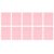 Ycauty A4 Translucent Sheet Protectors of 20 Units for Presentation Binding in PP Flexible Frosted Plastic (Pink)