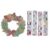 Ycauty DIY 5D Diamond Painting Kit with Colorful Wreath Design for Home Decor and Kids Crafts