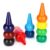 Ycauty Finger Paint Crayons, Non-toxic Stacking Sticks in 12 Colors for Toddler Art Projects Made From Safe Paraffin