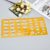 Ycauty Geometric Ruler, Durable Drawing Template Architectural Design Multifunction for Architecture (4351)