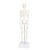 Ycauty Mini Skeleton Model, Realistic Human Body Bone Structure with Movable Joints for Medical Students and Chiropractors, PVC Material