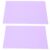 Ycauty Pack of 20 Transparent A4 Sheet Protectors for Binding Presentations Matte Flexible PP Plastic (Purple)