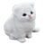 Ycauty Simulation Cat Soft Plush Toy for Kids, Birthday Gift, Home Decor, Vivid Appearance and Sound Device, Great for Bedroom and Living Room, Color