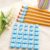 YDHEFRGS Numbered Pencil Toppers, Pencil Number Toppers for Classroom Organization and Supply Tracking Station, Reusable School Classroom Tools，Light Blue Number 1-30