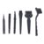 YDuupxe Anti Static Brush Set 6 Pieces Nylon Cleaning Brush Kit with Tweezer for Keyboard Electronics Car Interior Vents