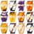 Yeaqee 12 Sets Halloween Sticky Notes with Pen Ribbon Large Stick Note Pad