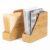 Yeaqee 2 Pcs Bamboo Vertical File Folder Holder Desktop Organizer for Office Home School, Files, Magazines, Notepads Books, Natural Bamboo, 10″ x 9.25″ x 3″